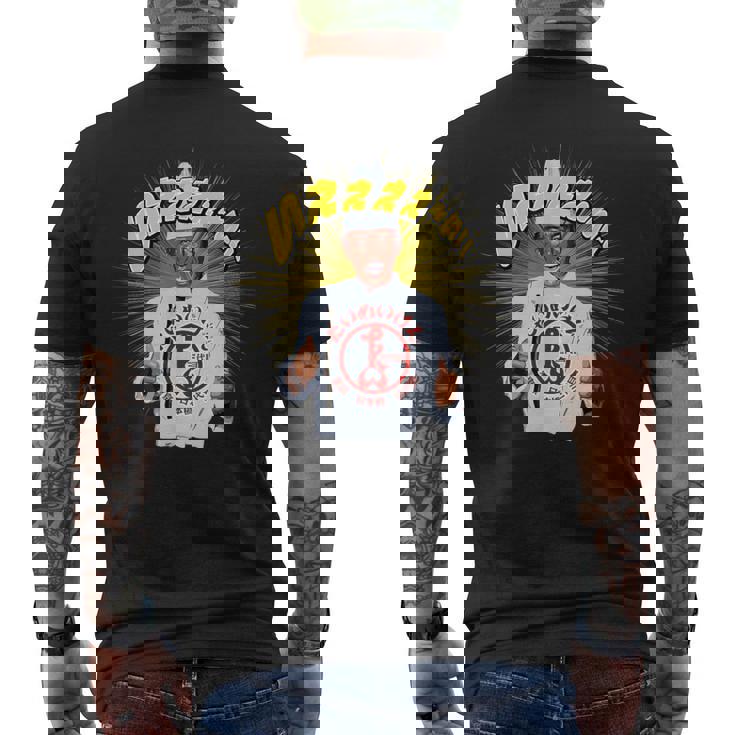 黒こげシェフ Yeah！（1） メンズTシャツ バックプリント