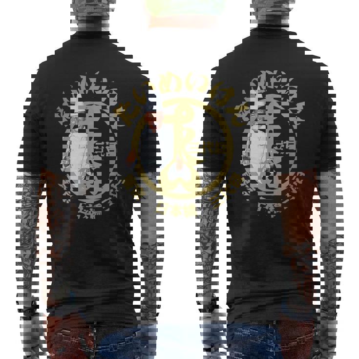 黒こげシェフ Yeah！（2） メンズTシャツ バックプリント