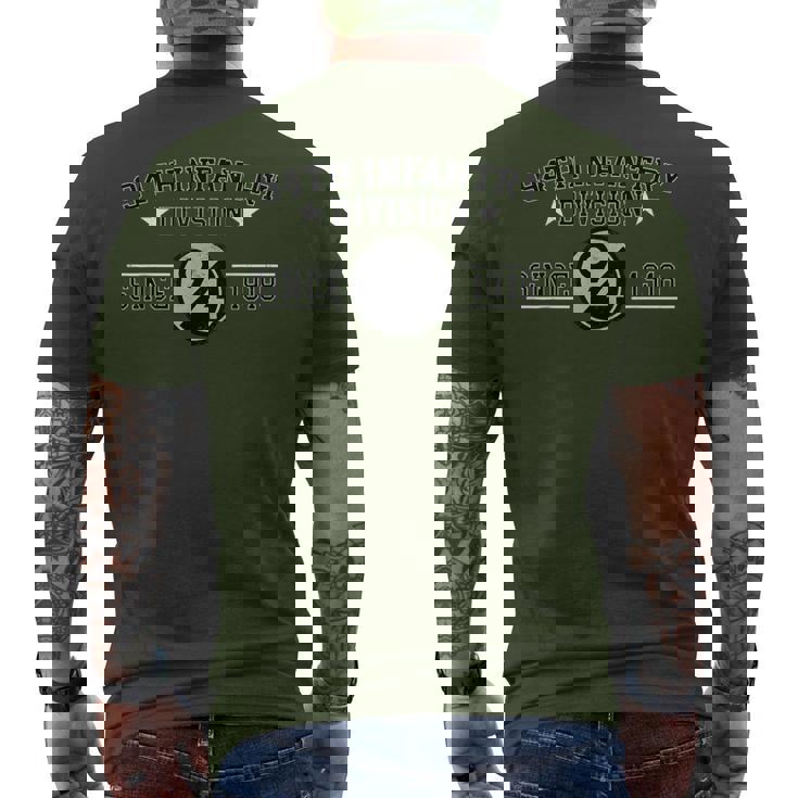 94Th Infantry Division Veteran Military Father Day Christmas Men's T-shirt Back Print