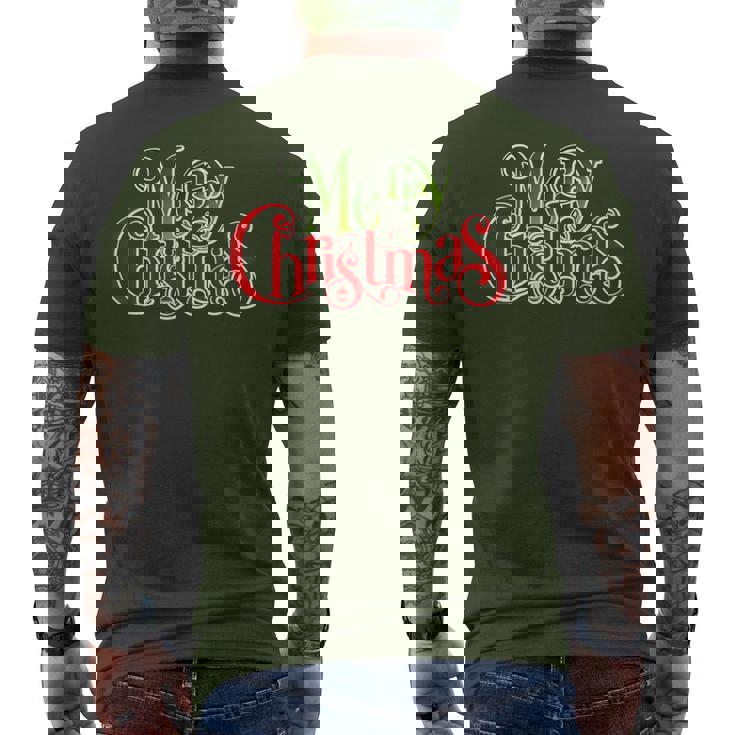 Spread Christmas Cheer With Our Festive Christmas Quotes メンズTシャツ バックプリント
