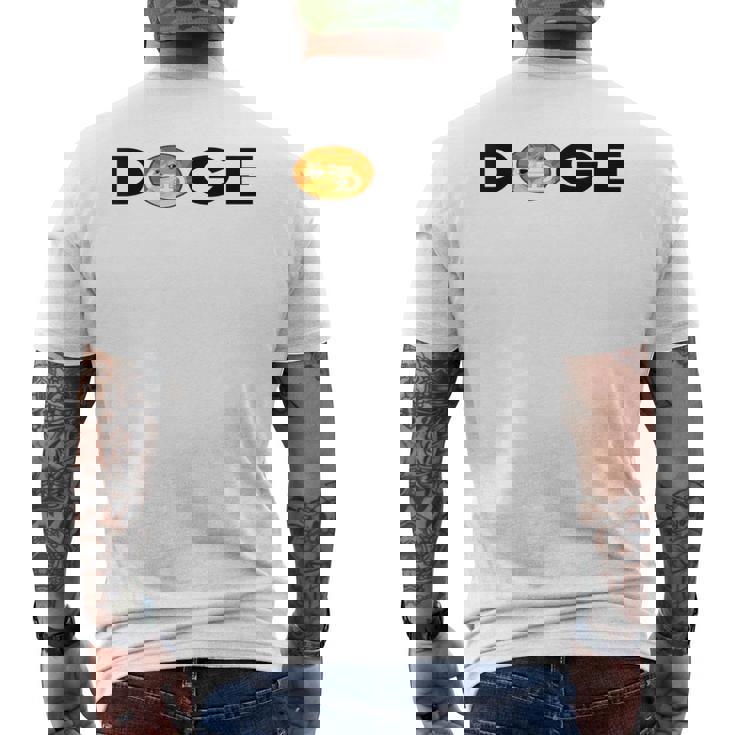 - Doge Dogecoin 暗号通貨 Fun Me Coin メンズTシャツ バックプリント