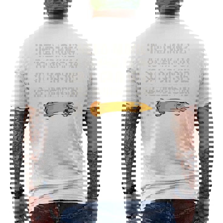 1941 年に戻るにはお金が必要 アンチ ジョー バイデン On Back 長袖tシャツ メンズTシャツ バックプリント