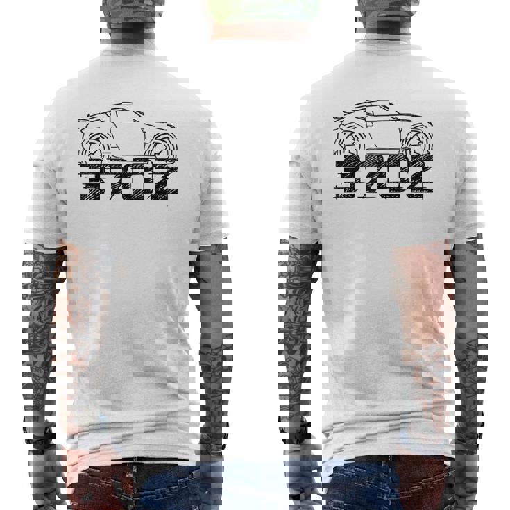 370Z 車 メンズTシャツ バックプリント