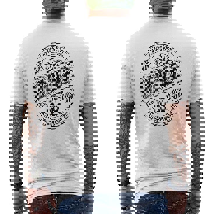 65Th Birthday Made In 1960 When Legends Were Bornintage メンズTシャツ バックプリント