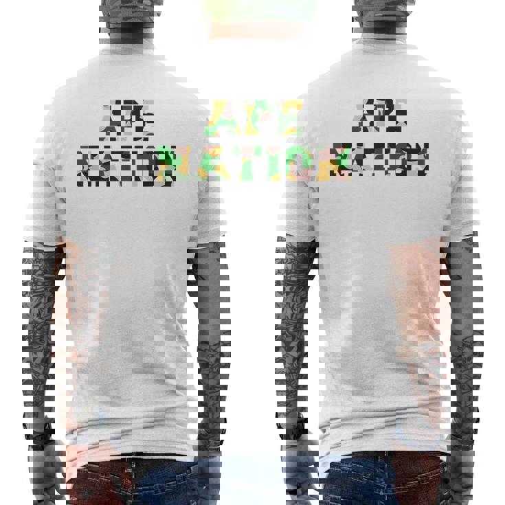 Apes Nation I Am Dumb Money ダイヤモンドエイプ Togethertronger メンズTシャツ バックプリント