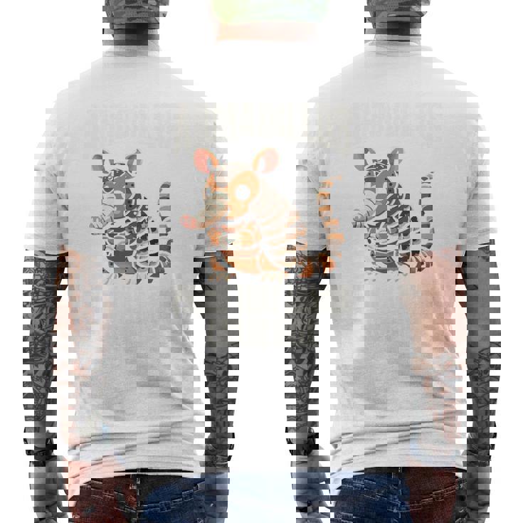 Armadillo かわいいアーマー アニマル アルマジロ 長袖tシャツ メンズTシャツ バックプリント