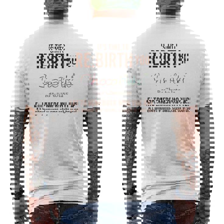 Awaken メンズTシャツ バックプリント