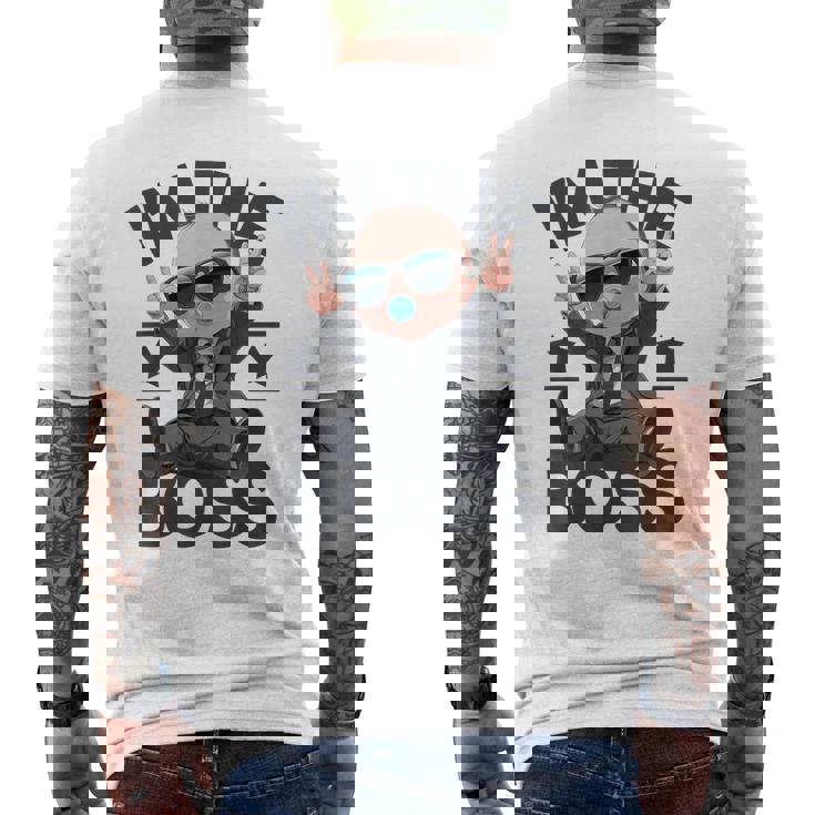 Baby Boss I'm The Boss レトロ Like A Boss キッズ メンズTシャツ バックプリント