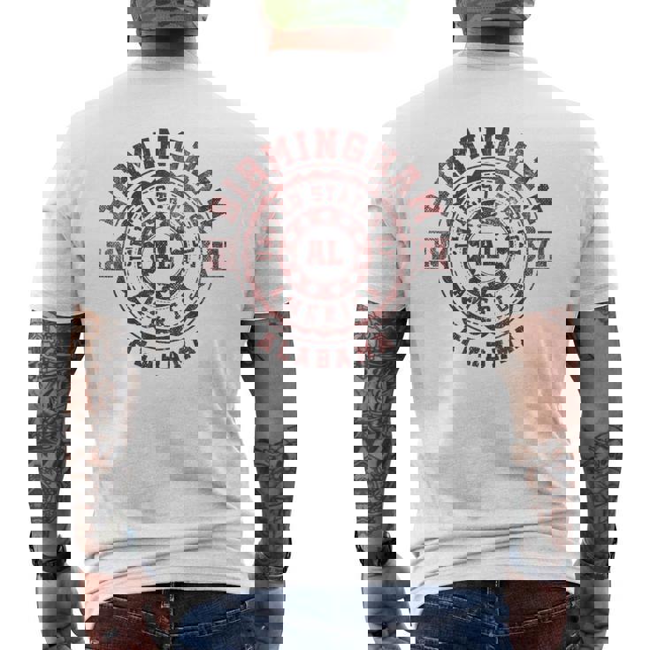 Birmingham Al メンズTシャツ バックプリント