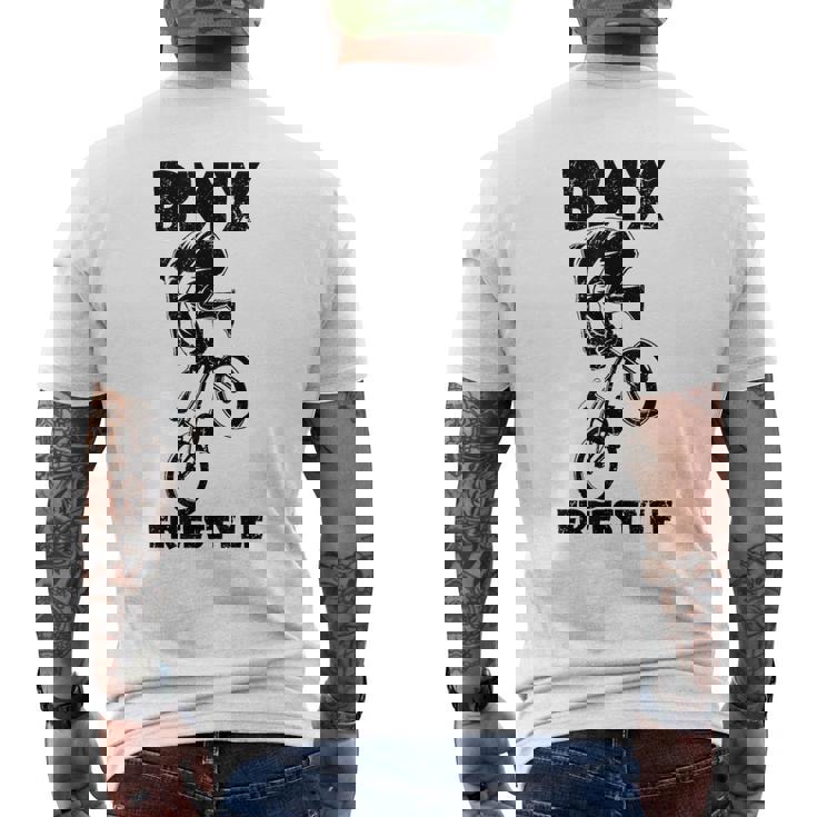 Bmxフリースタイルウェア キッズ、大人 Bmxギフト メンズTシャツ バックプリント