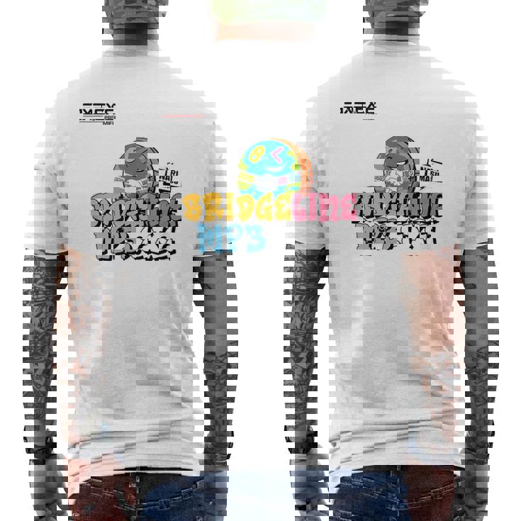 Bridge Line Mp3Exe_2_須田義龍 メンズTシャツ バックプリント