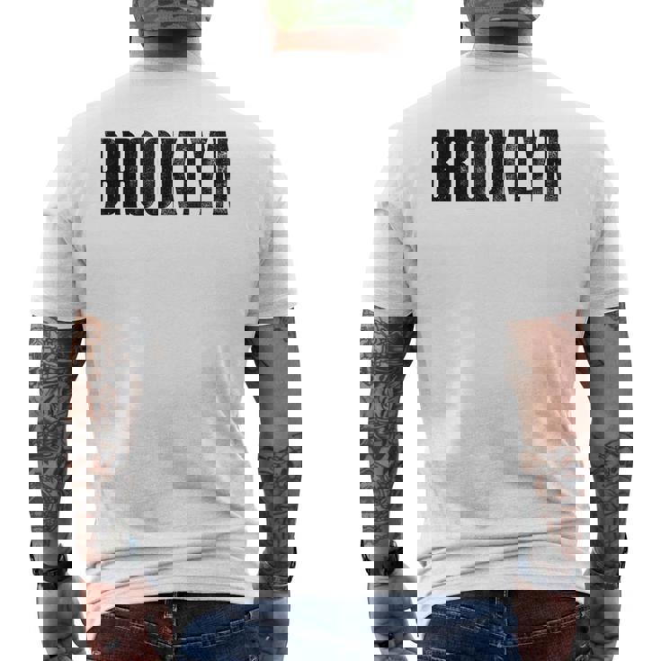 Brooklynibes、Brooklyn 、Brooklyn New York City メンズTシャツ バックプリント