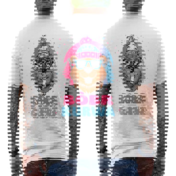 Bòbr クルワ ウィンター ジャンパー クルワ ボーバー スノーフレーク ボブル 冬 長袖tシャツ メンズTシャツ バックプリント