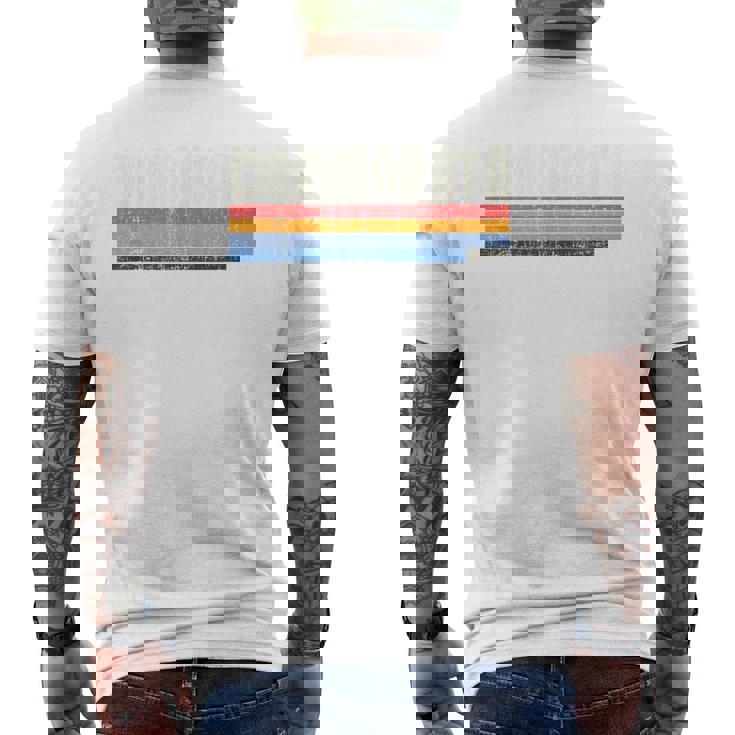 Cammarata、イタリア レトロ 70年代80年代スタイル メンズTシャツ バックプリント