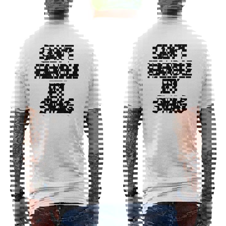 Can't Handle Mywag メンズTシャツ バックプリント