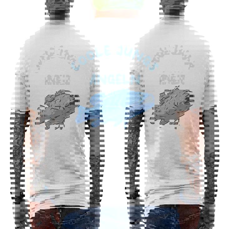 Children's Cool Boys Going Fishing Boys Fishing T-Shirt mit Rückendruck