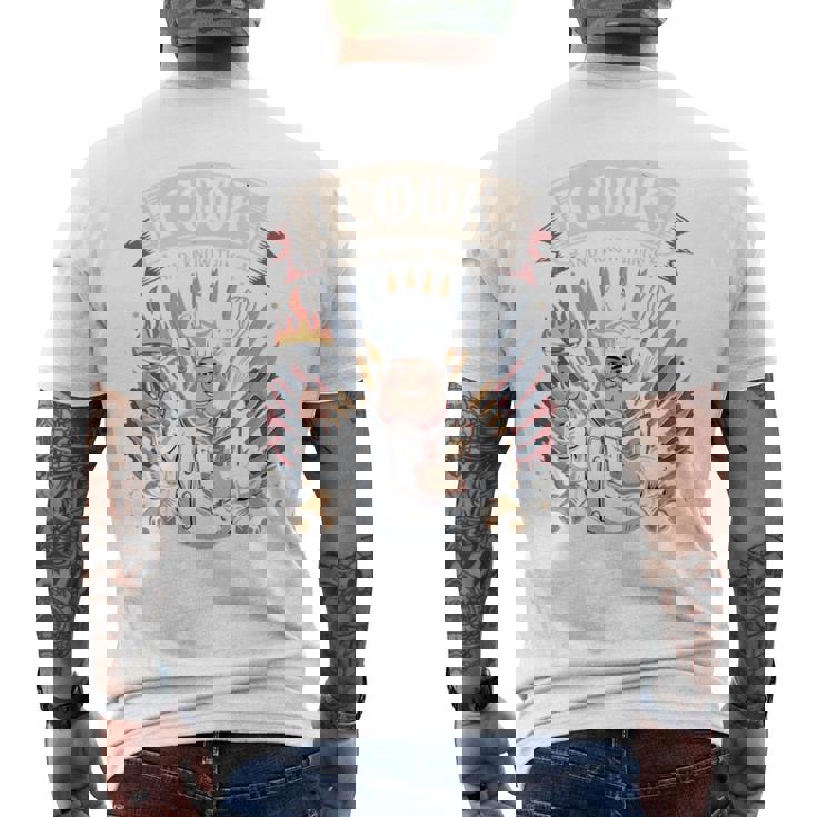 I Cook And I Know Things シェフクックヘルパー 長袖tシャツ メンズTシャツ バックプリント