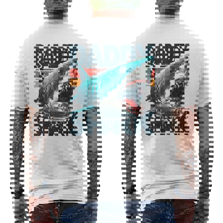 Daddyhark 父の日 家族 お父さんのお揃いの衣装 メンズTシャツ バックプリント