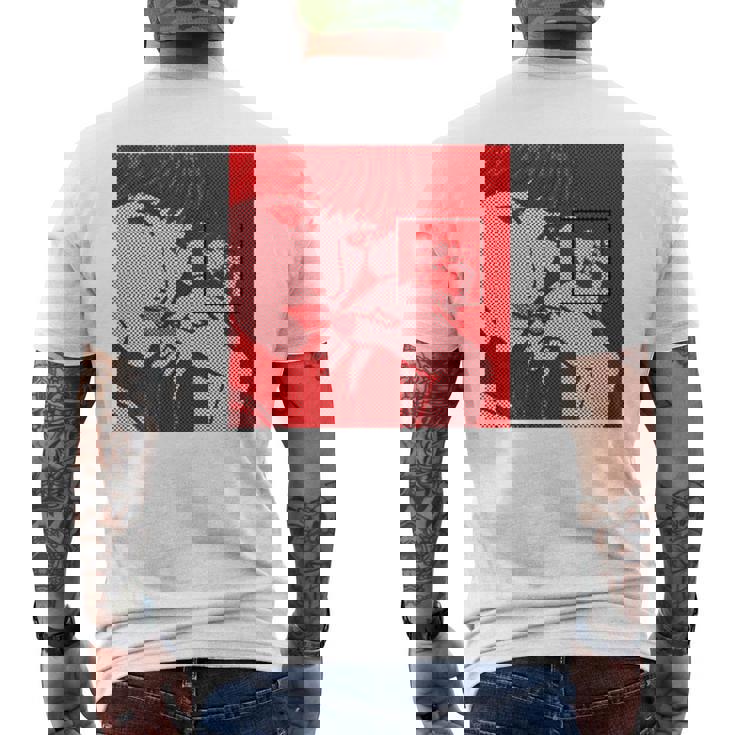 Dot Pattern Original Icon Official Illustration Red 長袖tシャツ メンズTシャツ バックプリント