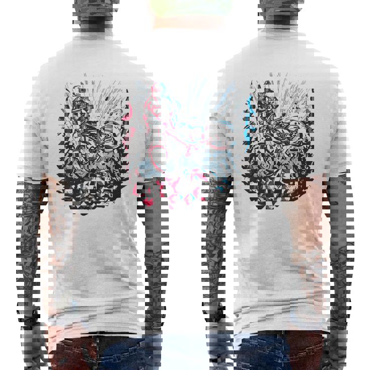 Downhill Mtb Enduro Biker Mtb Bike Downhiller Camiseta Hombre Estampado Espalda
