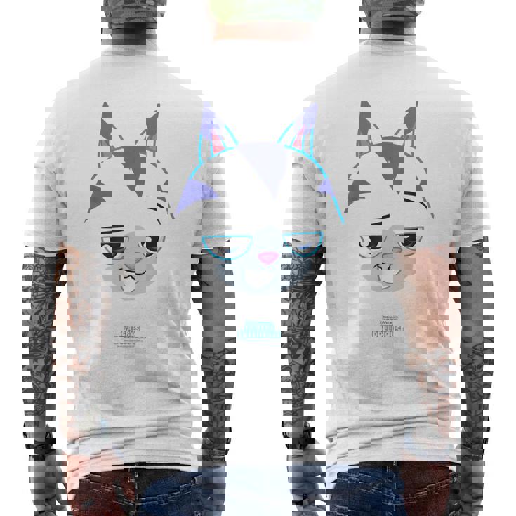 Dreamworks ギャビーのドールハウス キャットラット ビッグフェイス ハロウィン メンズTシャツ バックプリント