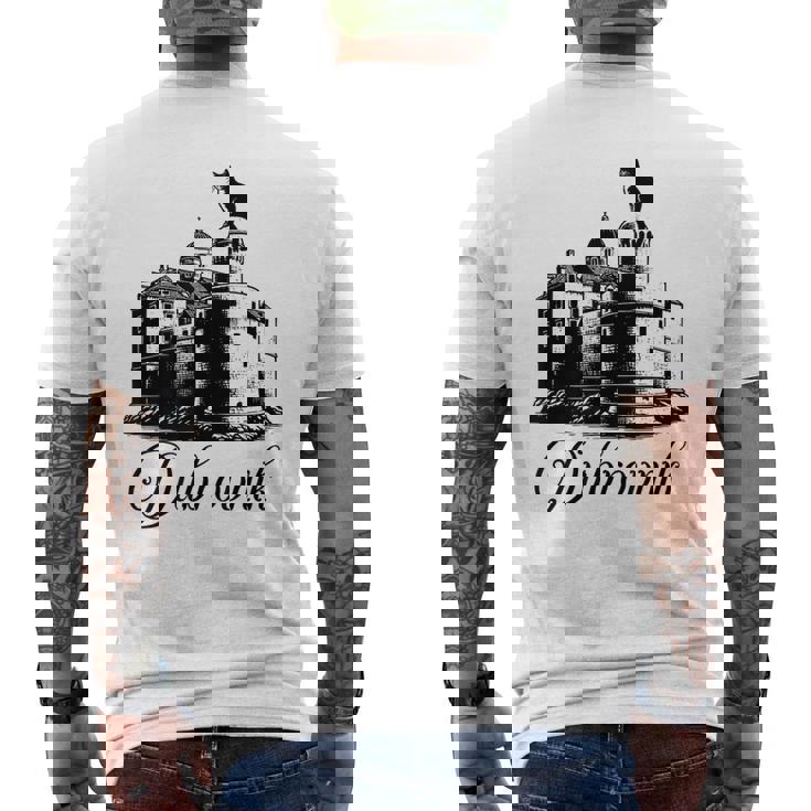 Dubrovnikouvenir Croacia Dubrovnik Camiseta Hombre Estampado Espalda
