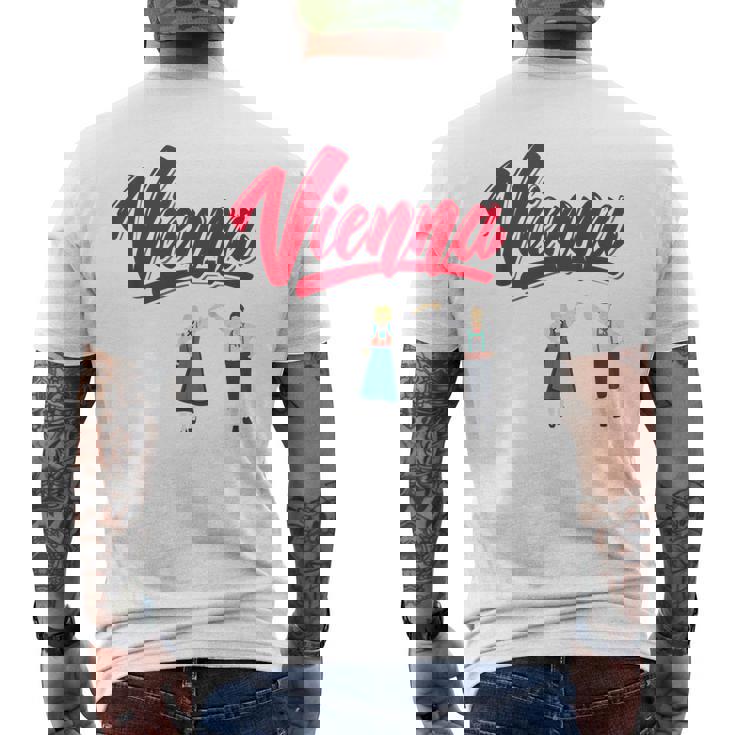 Elegance Ambiance ウィーン メンズTシャツ バックプリント