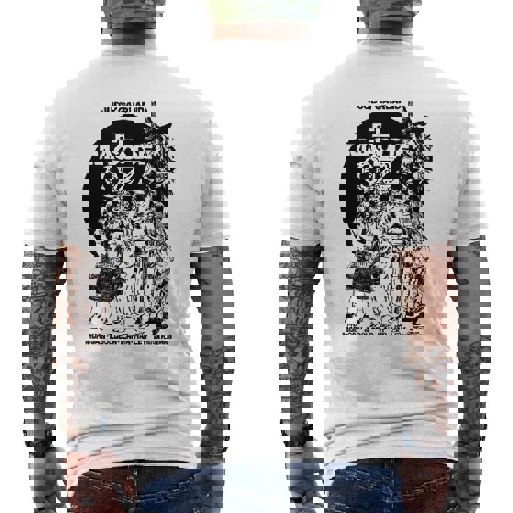 Emerald City Oz ティンマン ライオン かかし ドロシー オズの魔法使い メンズTシャツ バックプリント