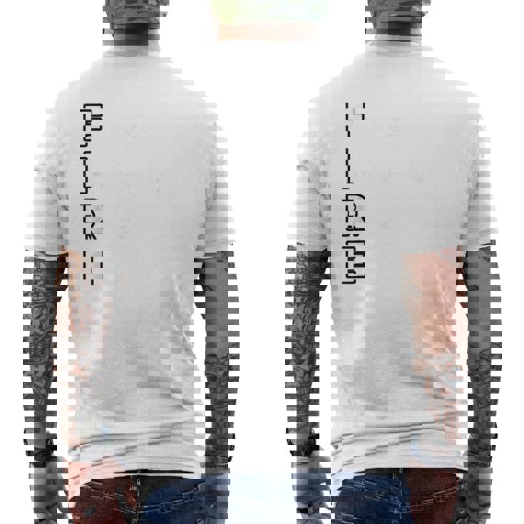 Fire 投資 メンズTシャツ バックプリント