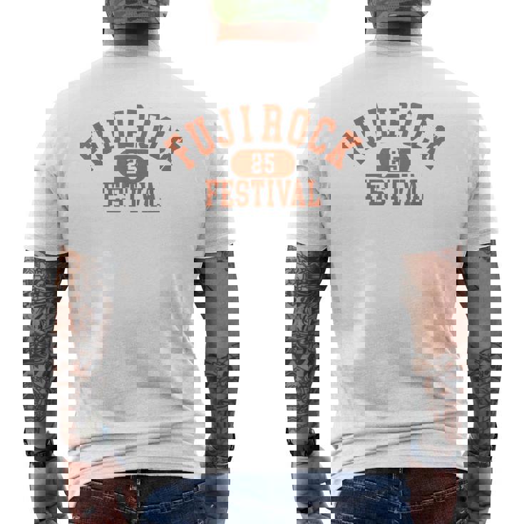 Fuji Rock 25 College Amazon Limited Color メンズTシャツ バックプリント