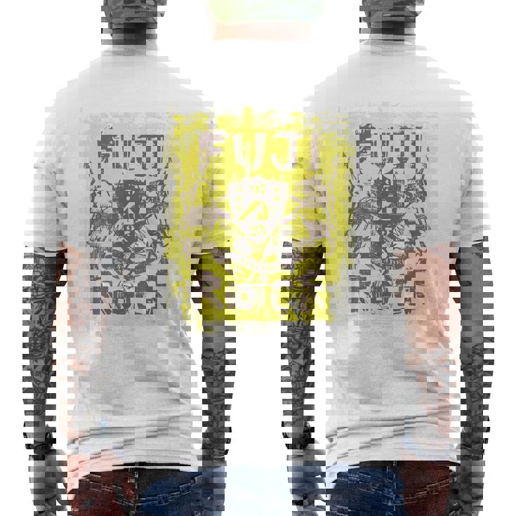 Fuji Rock 25 Emblem Amazon Limited Color Olive メンズTシャツ バックプリント