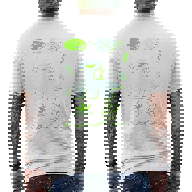 Fuji Rock 25 最後の手段のフジロック Amazon Limited Color Navy メンズTシャツ バックプリント