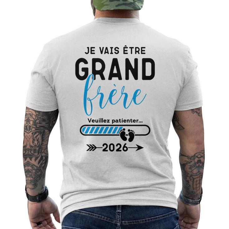 Futur Grand Frère 2026_ Jeais Être Grand Frère 2026 Camiseta Hombre Estampado Espalda
