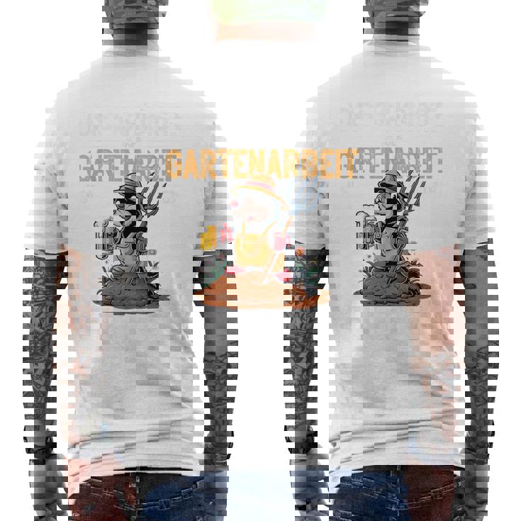 Gießen Ist Das Beste メンズTシャツ バックプリント