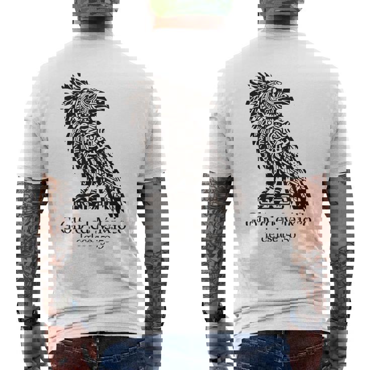 Golfo De Mexico Desde 1550 Crow Gulf Of Mexico Gulf Coast Men's T-shirt Back Print
