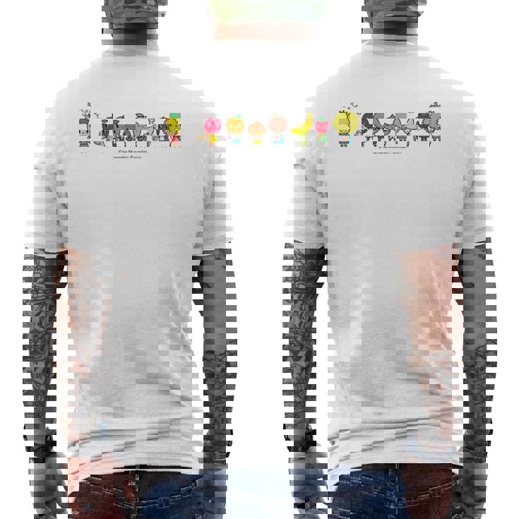 Happy Birthday！ なっぷる メンズTシャツ バックプリント