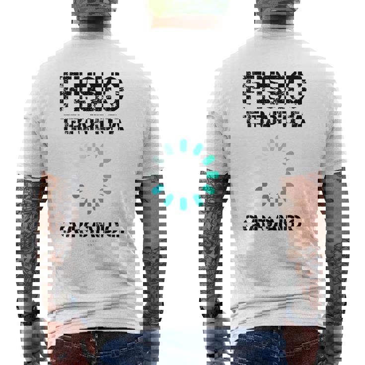 Hombre Fisio Terapeuta Cargando Regalo Hombre Manga Corta Camiseta Hombre Estampado Espalda