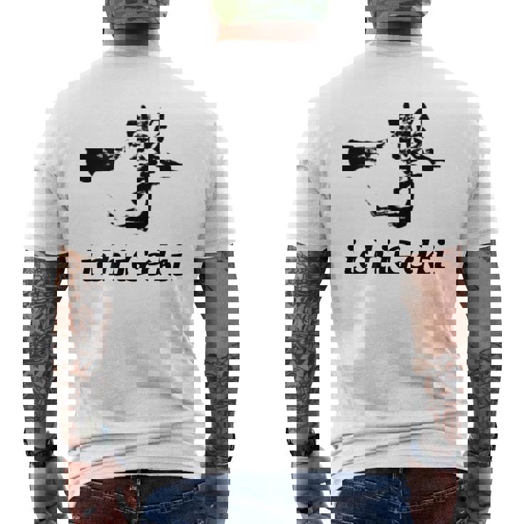 Ichigeki Kyokushinhinkyokushin Kyokushin-Kan Training メンズTシャツ バックプリント