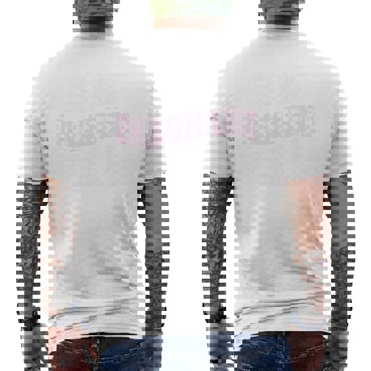 In My Pregnant Era おもしろ妊娠アナウンス妊娠 長袖tシャツ メンズTシャツ バックプリント