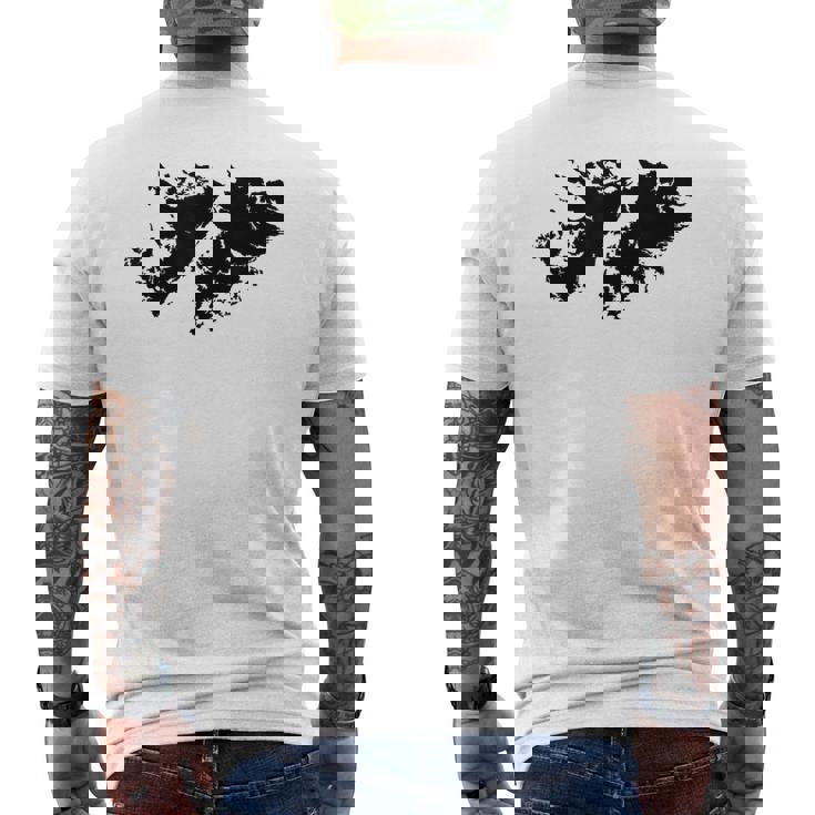 Islas Malvinas Plataforma Patagónica Islas Malvinas Camiseta Hombre Estampado Espalda