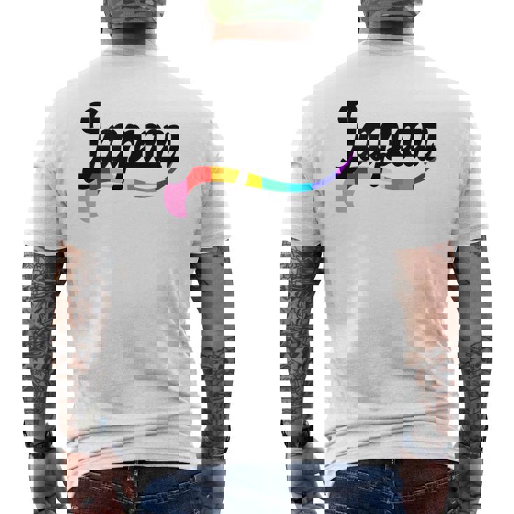 Japan ゲイ プライド Lgbtqi クィア 愛 東京 日本 ニッポン メンズTシャツ バックプリント