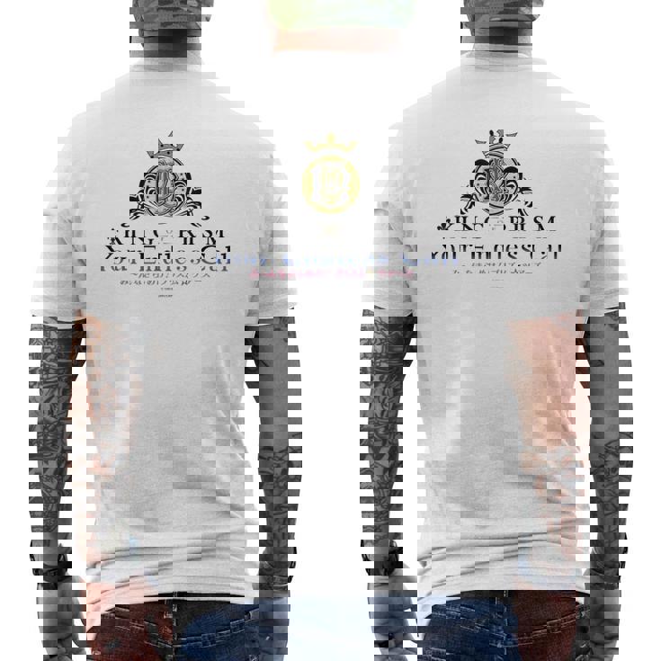 King Of Prism-Your Endless Call- ロゴa メンズTシャツ バックプリント