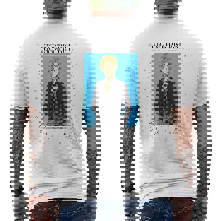 King Of Prism-Your Endless Call- 新イラスト ヒロ メンズTシャツ バックプリント