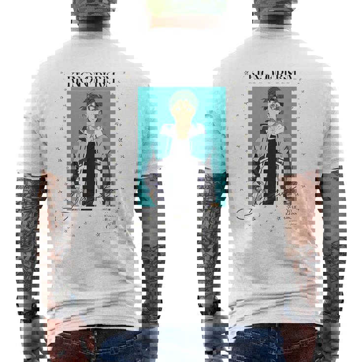 King Of Prism-Your Endless Call- 新イラスト ミナト メンズTシャツ バックプリント