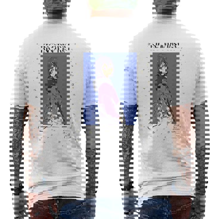 King Of Prism-Your Endless Call- 新イラスト ユウ メンズTシャツ バックプリント