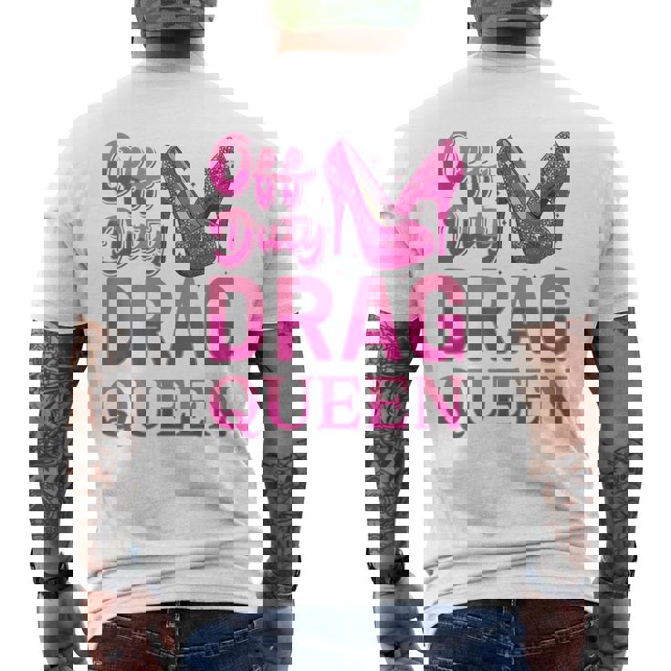 Lgbtqオフ会ドラァグクイーンプライド メンズTシャツ バックプリント