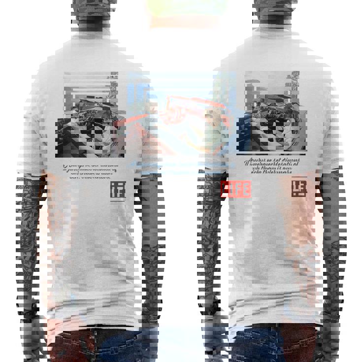 Life Picture Collection トラベル（５） ドライブ ／ 風景 メンズTシャツ バックプリント