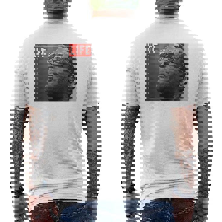 Life Picture Collection レイ チャールズ（1） メンズTシャツ バックプリント