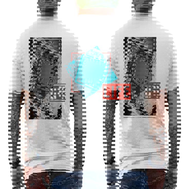 Life Picture Collection 看護学生 ／ ルーズベルト病院（1） メンズTシャツ バックプリント