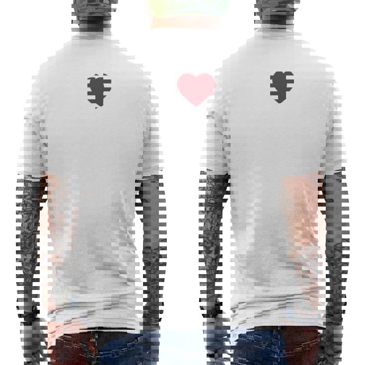 I Love Jesus I Heart Jesus レッドハート 長袖tシャツ メンズTシャツ バックプリント